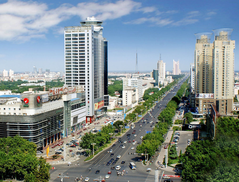 邯郸古城夕照印象